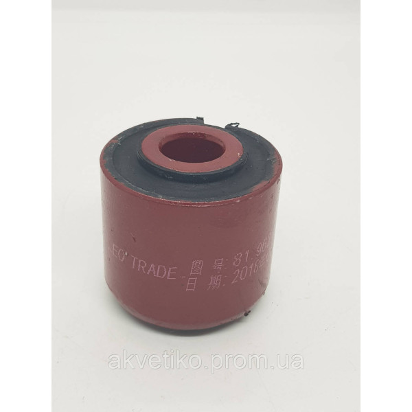Втулка стабілізатора передня Shaanxi F3000 (D = 48; d=16) LEO300019A / 81.96210.0450