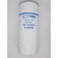 Фильтр масляний JX1023 D17-002-02+B, C18AB-1R0658+B, 1R0658M, 430-1012020A для C6121, D6114, Yuchai 6108