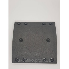 Накладка гальмівна задня Yutong ZK6831 3552-00396