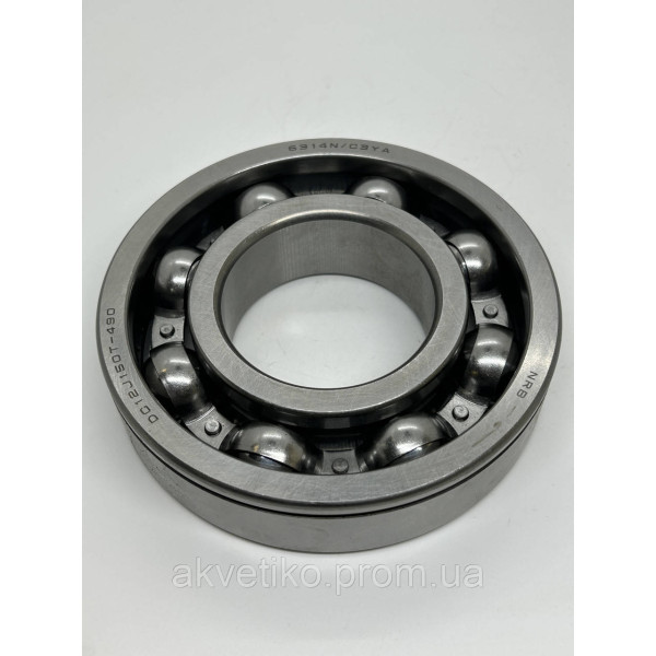Підшипник 6314N вихідного вала КПП Howo ZF 0635333049, 635333049, 0750118082