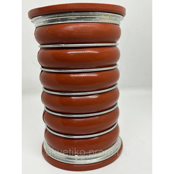 Патрубок інтеркулера HOWO нижній Євро-3 WG9730530011/2