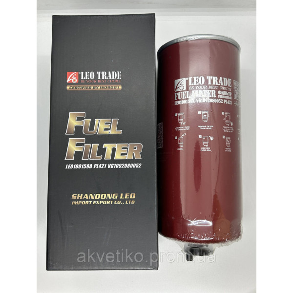 Фільтр паливний грубого очищення HOWO A7 VG1092080052 PL421 Leo Trade