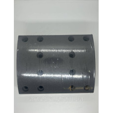 Накладка гальмівна задня Howo T7H, A7 MCP16 Leo Trade (WG9761450119 / WG9761450185)