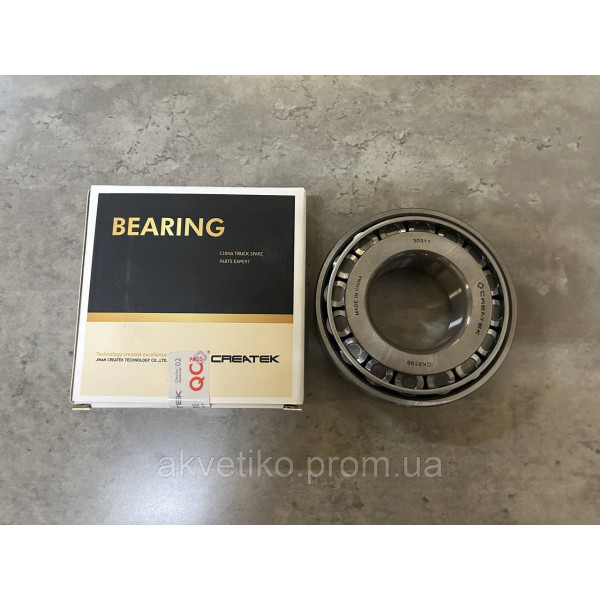 Підшипник 30311/31311 передньої маточини зовнішній FAW 3252