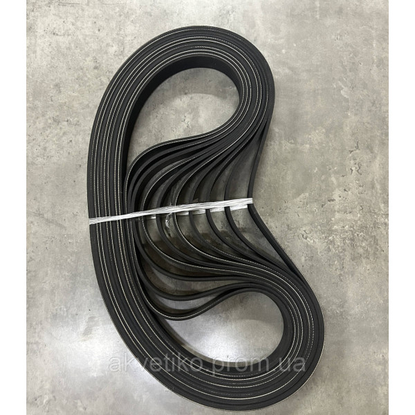 Ремінь вентилятора WEICHAI WD10G, SHANTUI SD16 612600061464 10PK1643