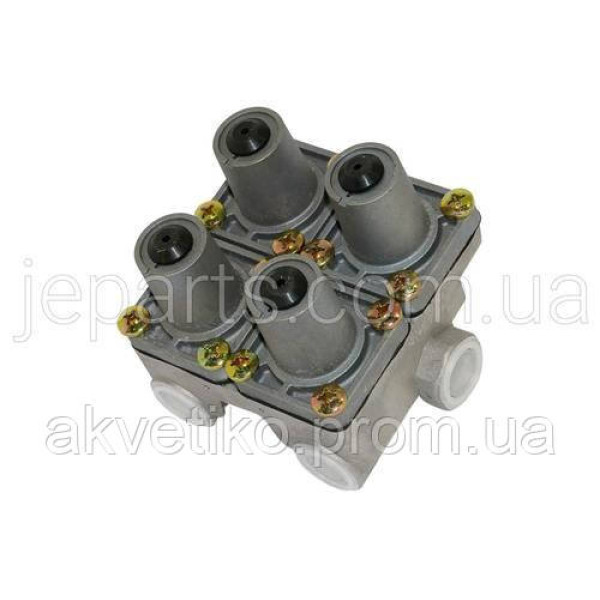 Клапан гальмівної повітряної системи 4- контурний Howo WG9000360366