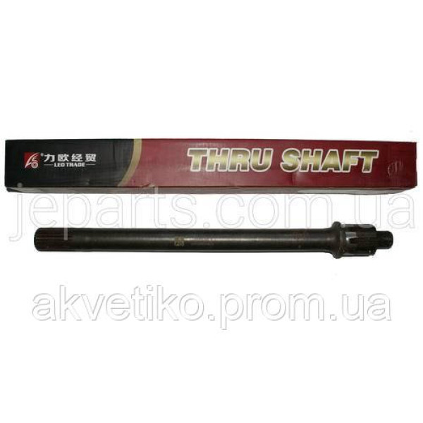 Вал редуктора середнього моста прохідний (великий шліц) 680 мм LEO600036A — 8 / 199114320031