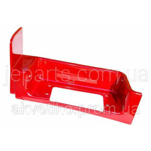 Підніжка ліва (корпус сходинки) червона Howo WG1641240012