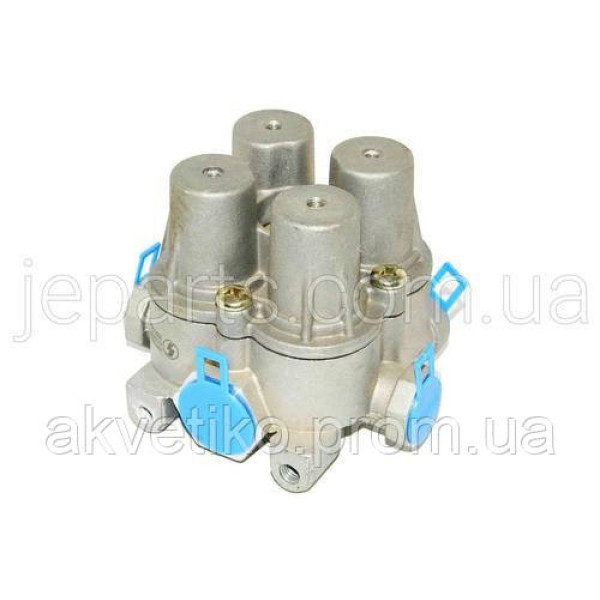 Клапан гальмівної повітряної системи 4- контурний Shaanxi AZ9100360067