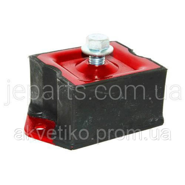 Подушка (опора) двигуна WD615 E-2 передня та КПП Howo  ⁇  Shaanxi LEO100147A / WG1680590095