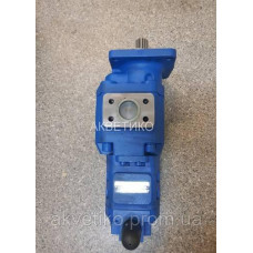 Насос гідравлічний двосекційний JHP2100/0010, 803013093, 803004128 14 шліц на XCMG ZL50