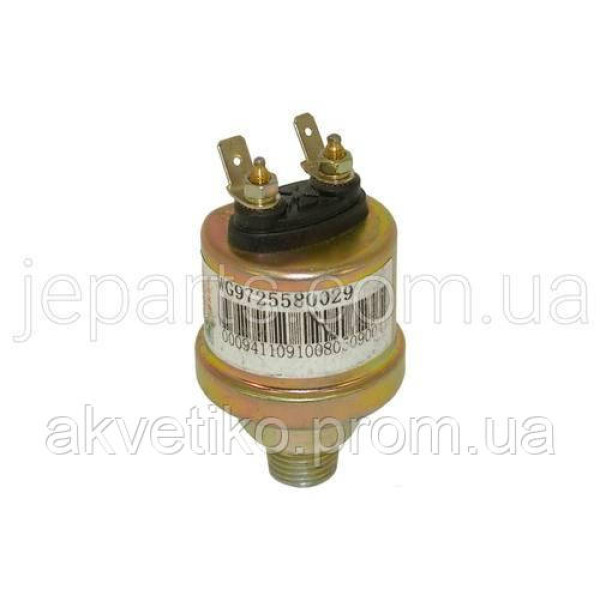 Датчик тиску оливи Howo (16 мм) WG9725580029