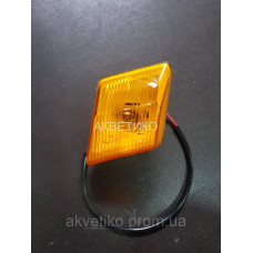 Поворотник SHAANXI SHACMAN X3000 на крило DZ97189721340 (правий/ лівий)