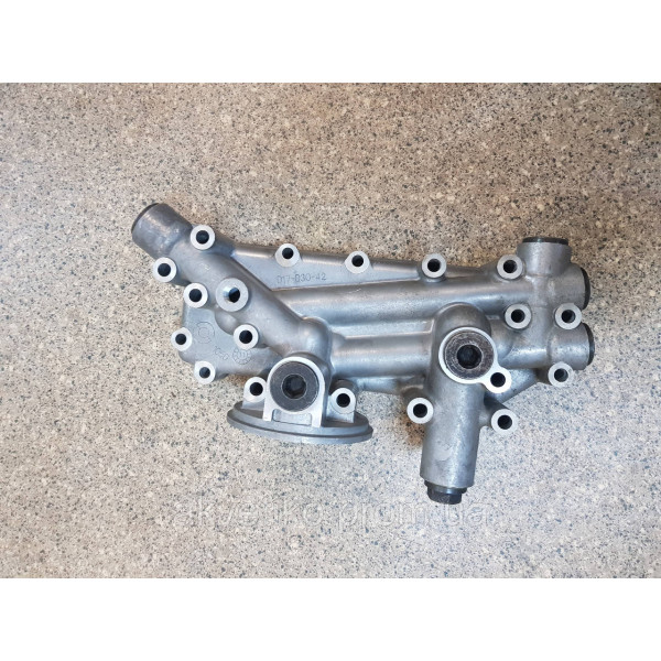 Корпус теплообмінника на D6114, SC9 D17-030-42 / D18-000-160