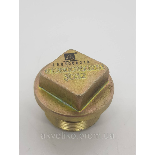 Болт зливний 612600150251 для двигунів WD615/618, WD10, WD12, WP10, WP12 (Leo Trade)