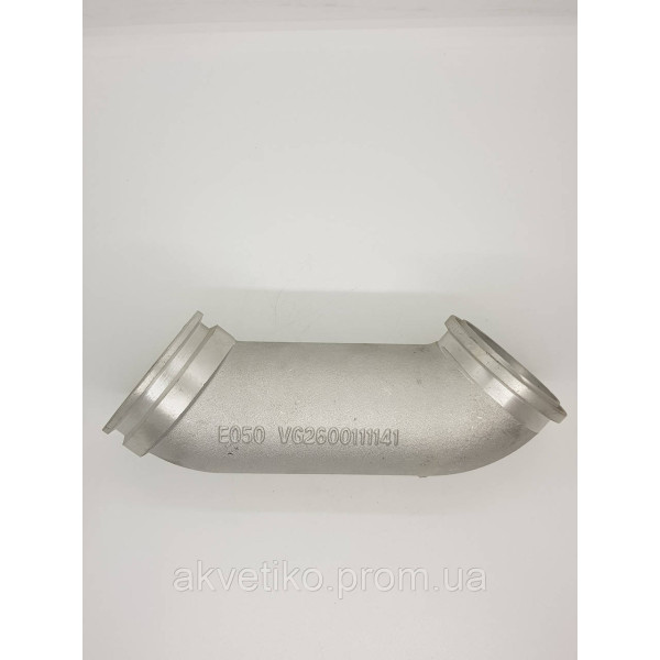 Патрубок турбіни WD615 алюмінієвий HOWO VG2600111141