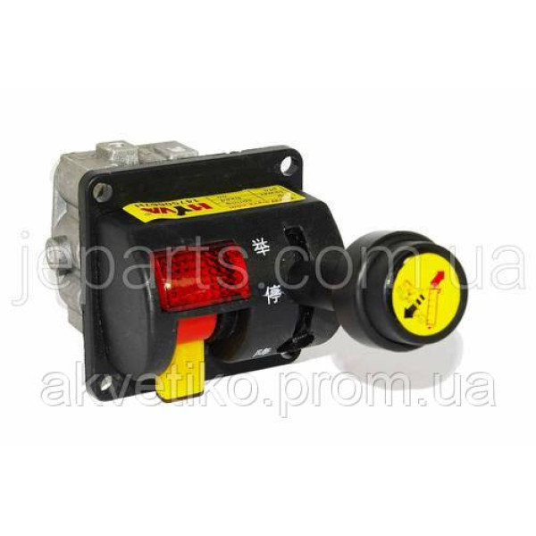 Кран підіймання кузова Hyva (джойстик) Howo Sinotruck, Shaanxi, Faw 3312, 3252 14750667H